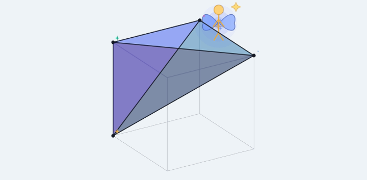 Sketch of a polytope with a small fairy